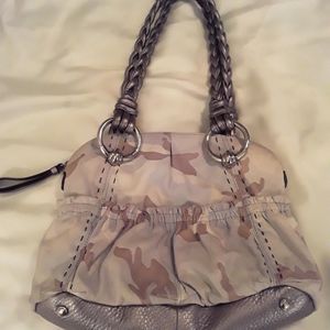 B Makowsky leather shoulder bag.